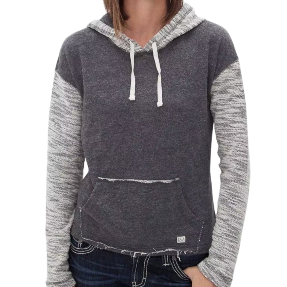 Billabong Distressed Front Pocket Hoodie